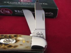 Case XX 2005 Amber Bone Stockman Pattern # 6347 SS Case XX 2005 Amber Bone Stockman Pattern # 6347 SS