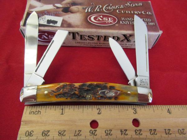 Case XX 2000 Autum Bone Small Congress Pattern # 64052