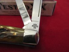 Case XX 2000 Autum Bone Small Congress Pattern # 64052
