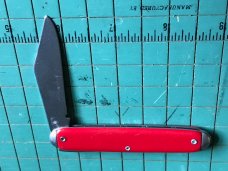 KNIFE COLLECTORS ARE SHARP PEOPLE  knife made in USA mint condition