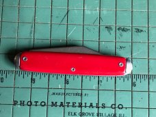 KNIFE COLLECTORS ARE SHARP PEOPLE  knife made in USA mint condition