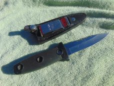 KERSHAW KAI 1009 BOOT KNIFE & SHEATH 7-3/4” KAICUT CUTLERY Made in Japan!!!