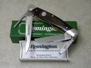 Remington UMC USA R2 Rosewood Waterfowl Knife with Choke Blade in Box