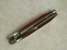 Remington Bullet USA 1997 Wood R4468 Lumberjack Knife in Box