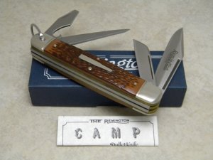 Remington Bullet 1994 R4243 Delrin "Long Bolster" Camp Knife in Box