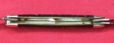 Aerial Cutlery Co. Marinette WIS. Rough Black Equal End Knife c.1912-1950