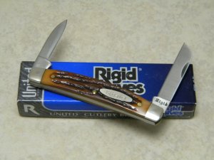 Rigid USA (Made by Camillus) Delrin RG84 2-Blade Congress Knife in Box