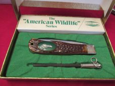 Camillus 1976 Jumbo Trapper 1st Edition  Charging Bear # 10D