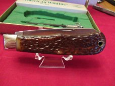 Camillus 1976 Jumbo Trapper 1st Edition  Charging Bear # 10D