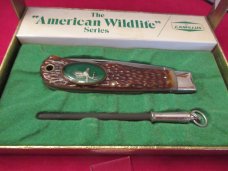 Camillus 1976 Jumbo Trapper 1st Edition The American Wildlife Series Buck Deer