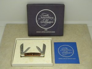 Boker Solingen Germany Bone Congress Knife LTD. 1987 200th Anniversary of our Constitution in Box