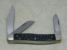 Cold Steel Made in USA by Camillus Carbon V Jigged Black Classic Stockman Knife in Box