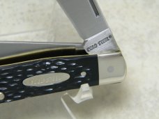 Cold Steel Made in USA by Camillus Carbon V Jigged Black Classic Stockman Knife in Box