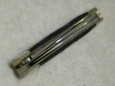 Cold Steel Made in USA by Camillus Carbon V Jigged Black Classic Junior Stockman Knife in Box