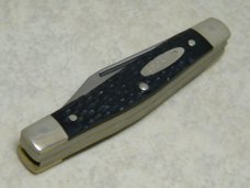 Cold Steel Made in USA by Camillus Carbon V Jigged Black Classic Junior Stockman Knife in Box