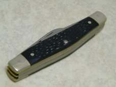 Cold Steel Made in USA by Camillus Carbon V Jigged Black Classic Junior Stockman Knife in Box