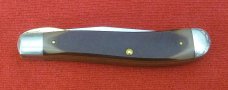 A Schrade 194OT Gunstock Lock Blade Trapper A Schrade 194OT Gunstock Lock Blade Trapper