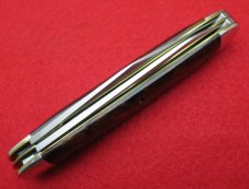 Case XX USA 4 Dot (1976) Laminated Wood 6250 Etched Elephant Toe Knife Case XX USA 4 Dot (1976) Laminated Wood 6250 Etched Elephant Toe Knife