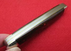 Case XX USA 4 Dot (1976) Laminated Wood 6250 Etched Elephant Toe Knife Case XX USA 4 Dot (1976) Laminated Wood 6250 Etched Elephant Toe Knife