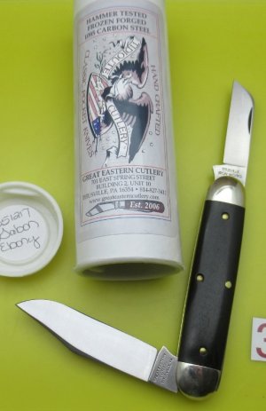 GREAT EASTERN CUTLERY Tidioute Pocket Jack Knife. GEC. ......................................... (3)
