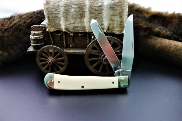 CASE XX 2010 ELEPHANT IVORY TRAPPER SFO KNIFE