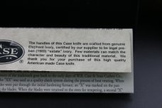 CASE XX 2010 ELEPHANT IVORY TRAPPER SFO KNIFE