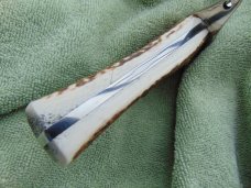 Hen & Rooster Stag Handled Bowie Knife Hen & Rooster Stag Handled Bowie Knife