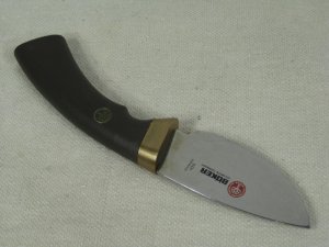 BOKER TREE BRAND ARBOLITO SOLINGEN GERMANY 501 STAINLESS FIXED BLADE SKINNER WITH SHEATH 