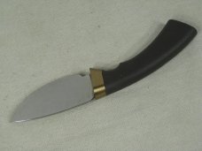 BOKER TREE BRAND ARBOLITO SOLINGEN GERMANY 501 STAINLESS FIXED BLADE SKINNER WITH SHEATH 