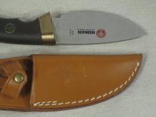 BOKER TREE BRAND ARBOLITO SOLINGEN GERMANY 501 STAINLESS FIXED BLADE SKINNER WITH SHEATH 