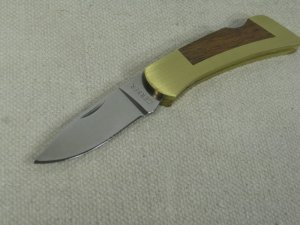 GERBER PORTLAND, OR. 97223 SPORTSMAN LOCKBACK KNIFE WITH SHEATH 