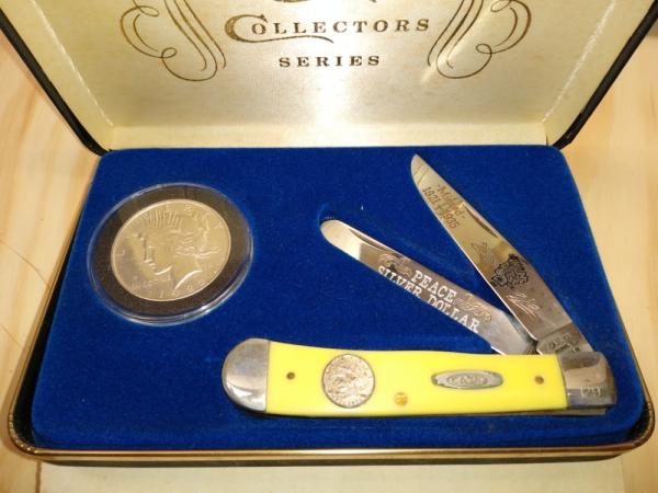 Peace Dollar Case XX Collectors Knife 3254 SS Peace Dollar Case XX Collectors Knife 3254 SS