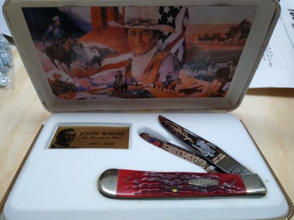 John Wayne American Hero Case XX Knife DR6254 SS John Wayne American Hero Case XX Knife DR6254 SS