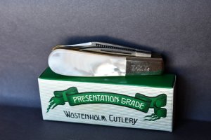 Wostenholm Cutlery Presentation Grade Imt. MOP Barlow Very Pretty!!