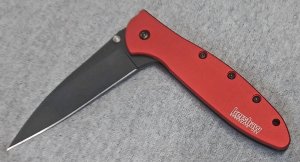 Kershaw Leek #1660 RDBLK – Red 