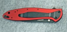 Kershaw Leek #1660 RDBLK – Red 