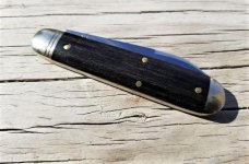 GREAT EASTERN CUTLERY NORTHF #78 AMERICAN JACK KNIFE GABON EBONY GEC NIT GREAT EASTERN CUTLERY NORTHF #78 AMERICAN JACK KNIFE GABON EBONY GEC NIT