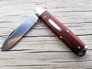 GREAT EASTERN CUTLERY TIDIOUTE #78 AMERICAN JACK KNIFE COCOBOLO WOOD GEC NIT