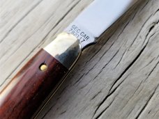 GREAT EASTERN CUTLERY TIDIOUTE #78 AMERICAN JACK KNIFE COCOBOLO WOOD GEC NIT GREAT EASTERN CUTLERY TIDIOUTE #78 AMERICAN JACK KNIFE COCOBOLO WOOD GEC NIT