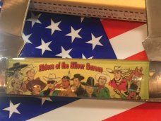 Vintage Camillus 2 Blade Large Cigar Knife w/ Riders of the Silver Screen Handles -Lash LaRUE -NOS Vintage Camillus 2 Blade Large Cigar Knife w/ Riders of the Silver Screen Handles -Lash LaRUE -NOS