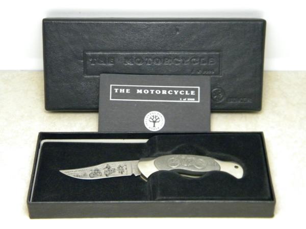 Boker Solingen Germany Stainless 1993 LTD. The Motorcycle Lockback Knife in Box Boker Solingen Germany Stainless 1993 LTD. The Motorcycle Lockback Knife in Box
