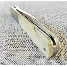 Michael du Plessis Custom Spear Barlow Giraffe Bone Knife,NEW,W/slip N690SS Michael du Plessis Custom Spear Barlow Giraffe Bone Knife,NEW,W/slip N690SS