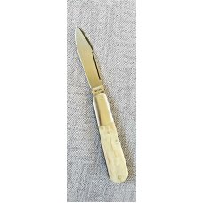Michael du Plessis Custom Spear Barlow Giraffe Bone Knife,NEW,W/slip N690SS Michael du Plessis Custom Spear Barlow Giraffe Bone Knife,NEW,W/slip N690SS