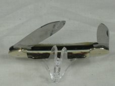 CARL SCHLIEPER GERMAN EYE BRAND HAMMER FORGED SOLINGEN GERMANY STAG CANOE EB-BBDS CARL SCHLIEPER GERMAN EYE BRAND HAMMER FORGED SOLINGEN GERMANY STAG CANOE EB-BBDS