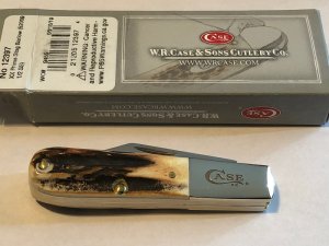 Case XX Prime stag Barlow 12397