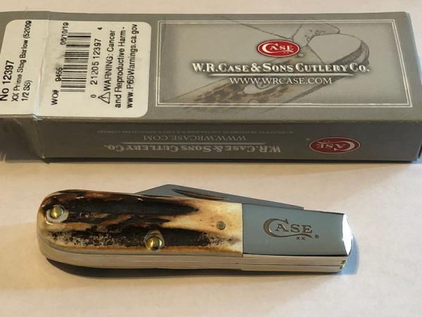 Case XX Prime stag Barlow 12397 Case XX Prime stag Barlow 12397