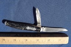 Vintage Kent 2 blade folding  pocket knife.  Kent N.Y. Made in the USA!!! 