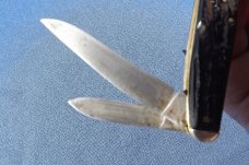 Vintage Kent 2 blade folding  pocket knife.  Kent N.Y. Made in the USA!!! 