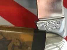 1980s Ka-Bar 3 Blade "Aerial" Whittler Knife (TT201) w/ 1920s? Ladies w/ Derlin Overlay Handles -NOS 1980s Ka-Bar 3 Blade "Aerial" Whittler Knife (TT201) w/ 1920s? Ladies w/ Derlin Overlay Handles -NOS
