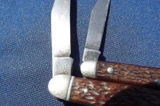 Two Vintage Boker USA Tree Brand Pocket Knives 8288 and 8348 Two Vintage Boker USA Tree Brand Pocket Knives 8288 and 8348